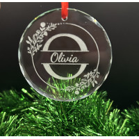 Personalized Crystal Keepsake Ornaments