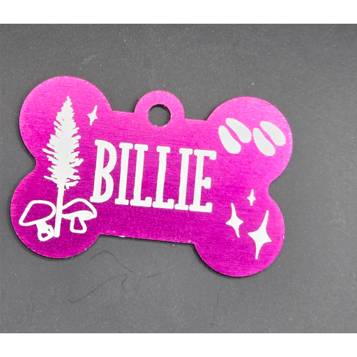 Custom Laser Engraved Pet ID tag
